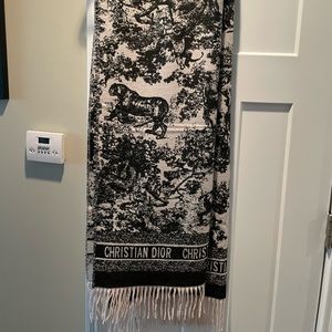 Faux Christian Dior scarf or shawl.  Beautiful!
